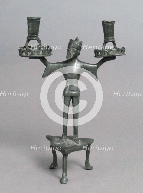 Candelabra, German (?), 15th century (?). Creator: Unknown.