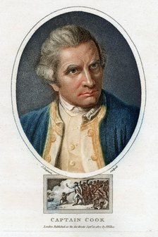 Portrait of James Cook, 1800. Artist: Chapman, John (active 1792-1823)