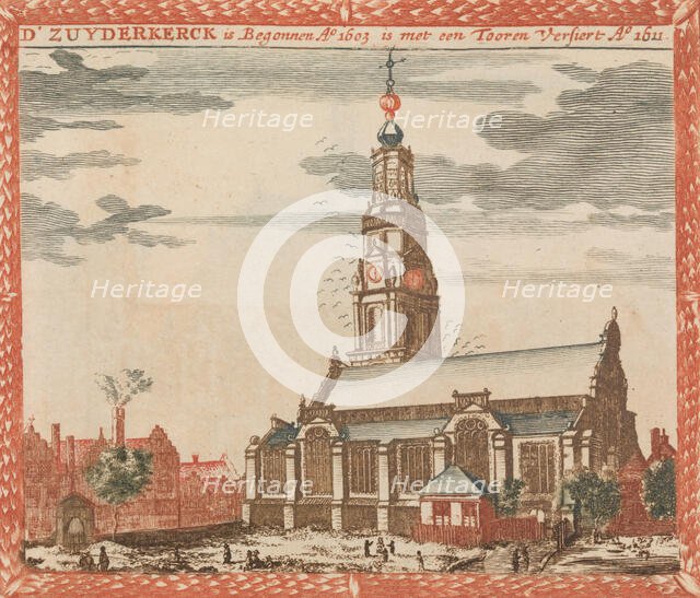 D' Zuyderkerck', in: Tooneel Der Voornaamste Nederlands Huizen, En Lust Hoven, Naar T Leve..., n.d.. Creator: Unknown.