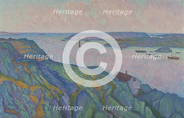 Kyrkesund, 1911. Creator: Karl Nordström.