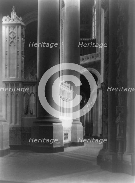St. John the Devine Cathedral, New York City, n.d.. Creator: Frances Benjamin Johnston.