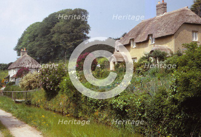 Village of Littlebredy, Dorset, 20th century. Artist: CM Dixon.