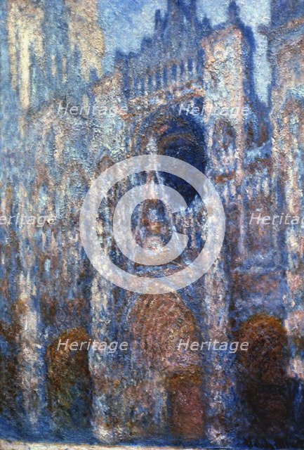 'Rouen Cathedral, Sunlight', 1894. Artist: Claude Monet