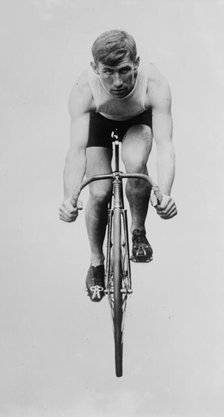 Peter Drobach [on bike] 12/5/12, 1912. Creator: Bain News Service.