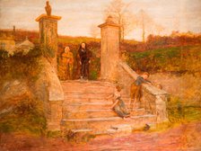 The Old Gate, 1868. Creator: Fred Walker.