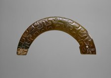 Arc-shaped Pendant, Eastern Zhou dynasty, (c. 770-256 B.C.), c. 5th century B.C.  Creator: Unknown.