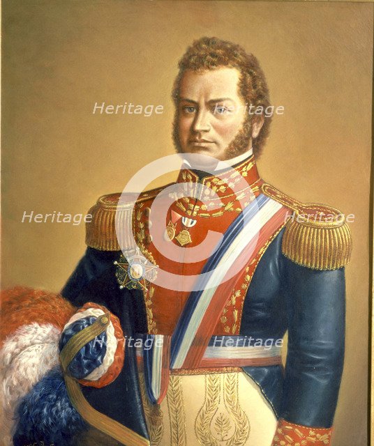 Bernardo O'Higgins (1776-1842), Chilean general and politician.