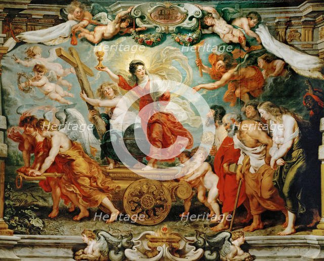 Triumph of Faith. (Allegory of the victory of Catholic faith over the Reformation). Creator: Rubens, Pieter Paul (1577-1640).