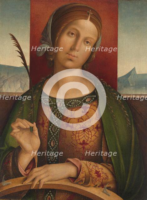 Saint Catherine of Alexandria, 1500-1530. Creator: Francesco Zaganelli.