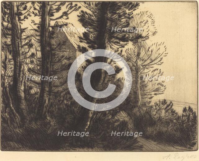 Guardhouse (La maison du garde). Creator: Alphonse Legros.