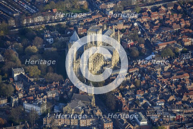 York Minster or the Cathedral Church of St Peter, York, 2021. Creator: Emma Trevarthen.