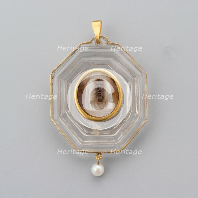 Pendant, Italy, cameo: 15th/16th century; frame: 17th/18th century; mounts: 19th century. Creator: Unknown.