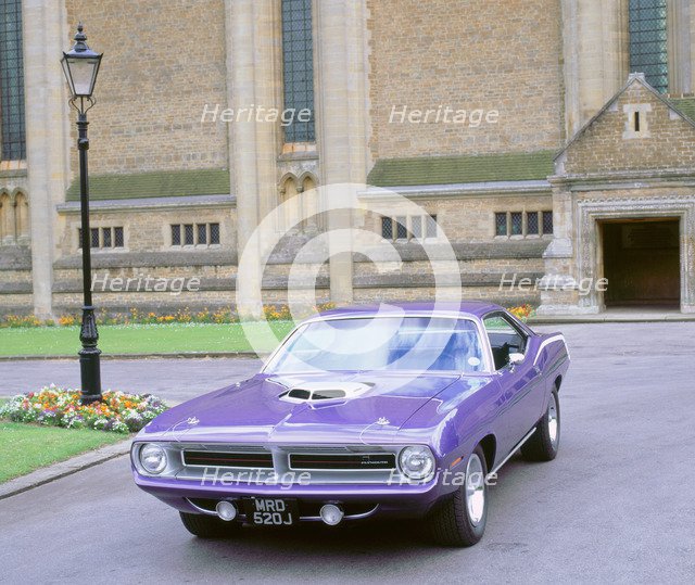 1970 Plymouth Hemi Cuda. Artist: Unknown.