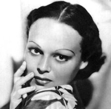 Katherine DeMille, Canadian born American actress, 1934-1935. Artist: Unknown