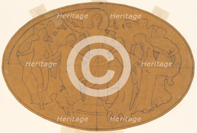 Study for "Apollo and the Muses", c. 1921. Creator: John Singer Sargent.