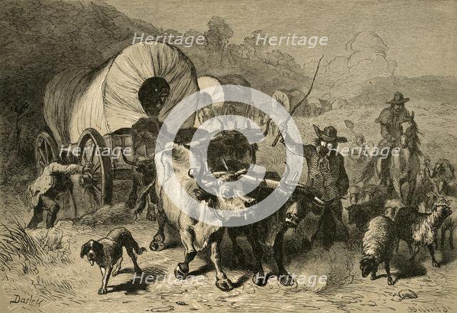 'Emigration to the Western Country', (1877). Creator: Albert Bobbett.