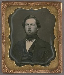 Portrait of a Man with Chin Beard, about 1850. Creator: Unknown.