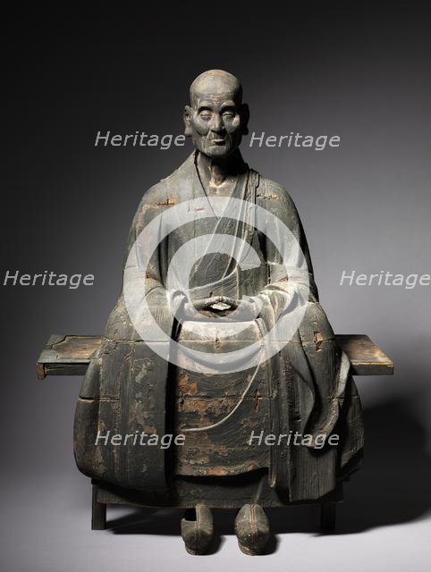 Portrait of Hotto Enmyo Kokushi, 1286-1333. Creator: Unknown.