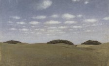 Landscape, From Lejre, 1905. Creator: Vilhelm Hammershoi.