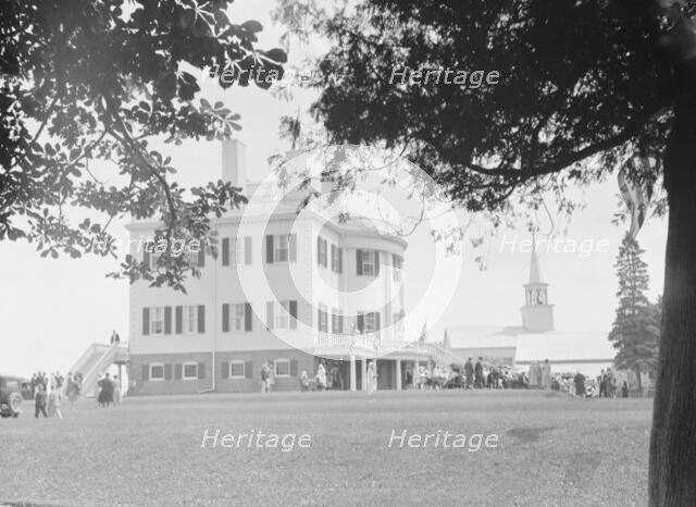 Celebration at the General Knox estate, 1931 July 25. Creator: Arnold Genthe.