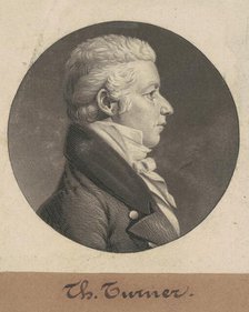 Thomas Turner, 1808. Creator: Charles Balthazar Julien Févret de Saint-Mémin.