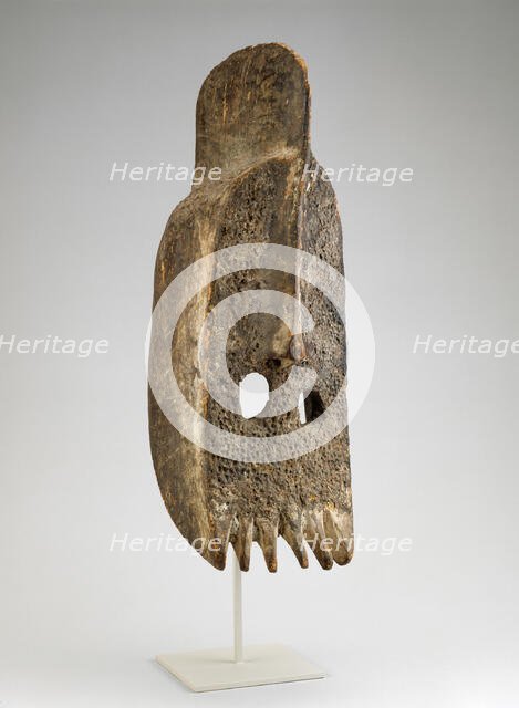 Mask, Nigeria, Late 19th century. Creator: Unknown.