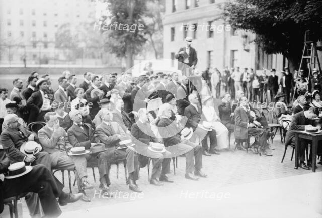 Jefferson unveiling, 1914. Creator: Bain News Service.