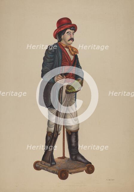 Figure, 1935/1942. Creator: Vera Van Voris.