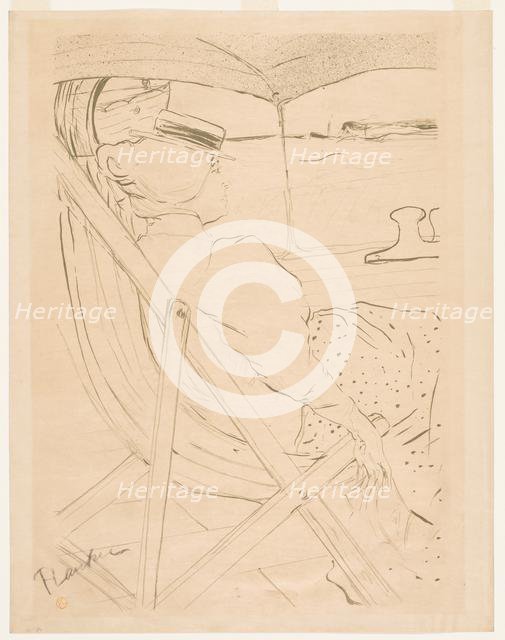 La Passagère du 54, 1896. Creator: Henri de Toulouse-Lautrec (French, 1864-1901).