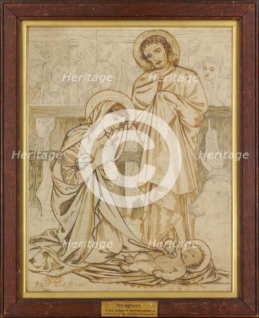 The Nativity, 1864-5. Creator: Sir Edward Coley Burne-Jones.