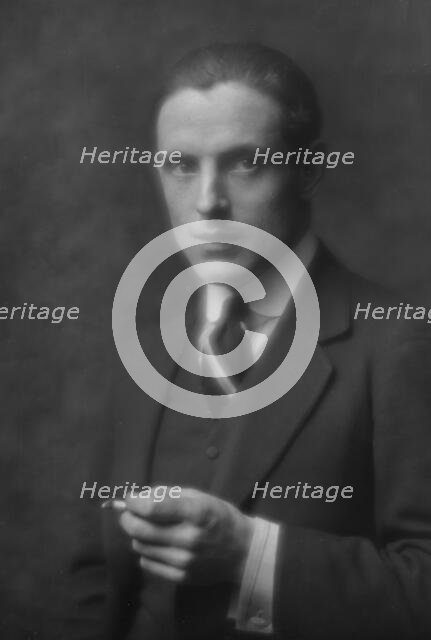 Powell, David, portrait photograph, 1913. Creator: Arnold Genthe.