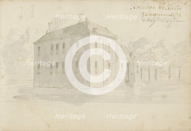 House Ter Coulster in Heiloo, 1734. Creator: Abraham Meyling.