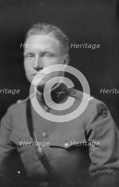 Lieutenant Bartlett Boder, portrait photograph, 1919 Mar. 19. Creator: Arnold Genthe.