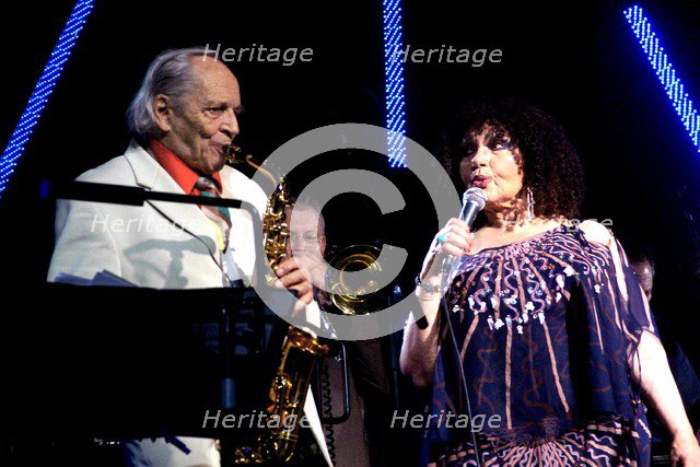 Cleo Laine and John Dankworth, Brecon Jazz Festival, Powys, Wales, 2008. Artist: Brian O'Connor
