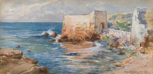 Fort by the sea, 1906. Creator: Felicián Moczik.