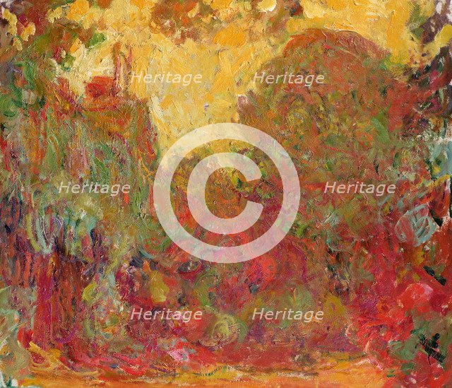 The House Seen from the Rose Garden, 1922-1924.