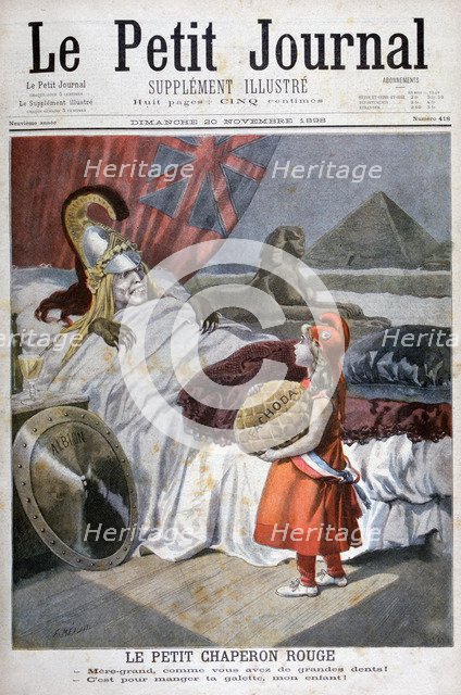 Little Red Riding Hood, 1898. Creator: F Meaulle.