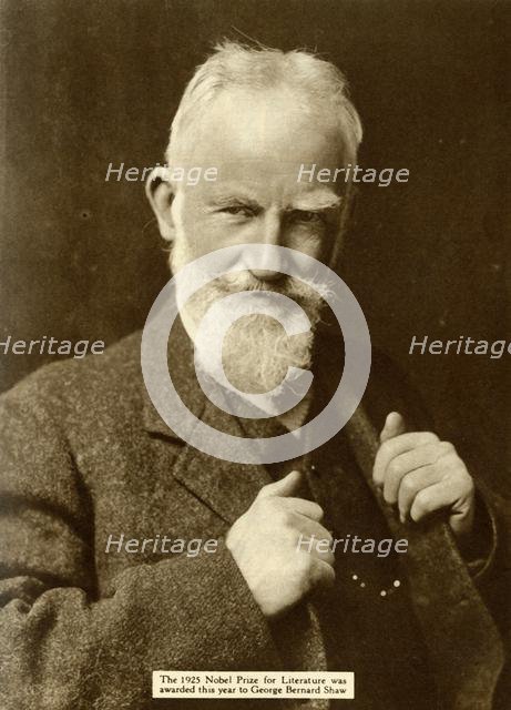 George Bernard Shaw, 1926, (1935). Creator: Unknown.