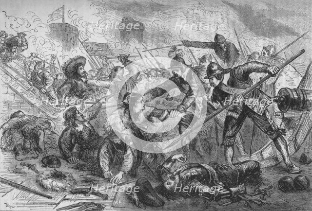 'The Siege of Basing House', c1880. Creator: Unknown.