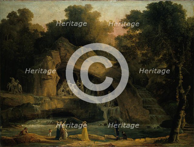 Les Bains d'Apollon à Versailles, 1803. Creator: Robert, Hubert (1733-1808).