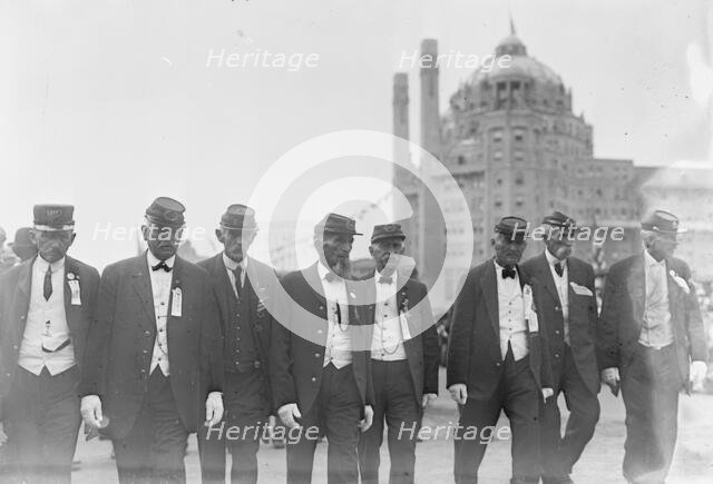 G.A.R. Parade - Atlantic City, 1910. Creator: Bain News Service.