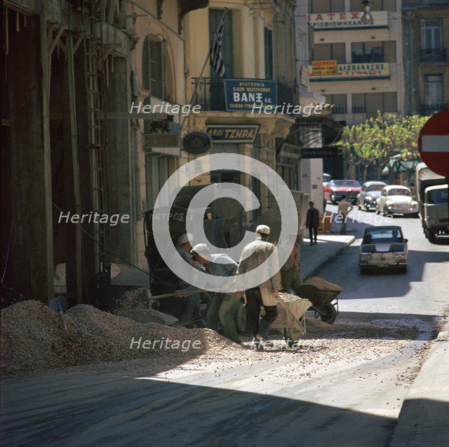 Scene of an Athenian street. Artist: Unknown