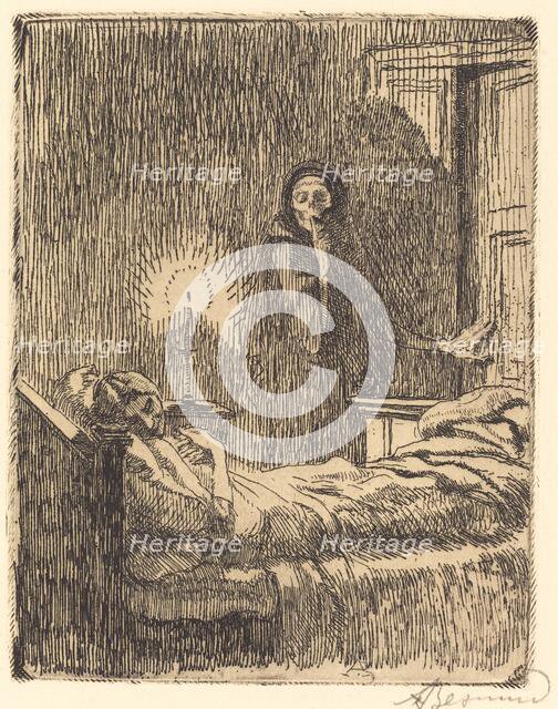 Discreet (Discrète), 1900. Creator: Paul Albert Besnard.