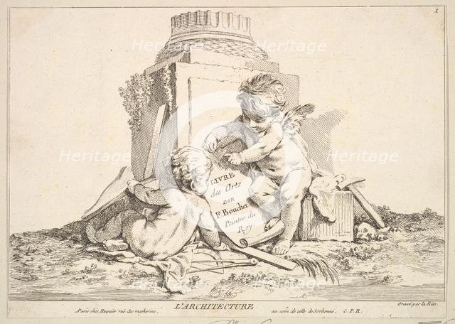 Architecture. Creator: Louis Felix de la Rue.