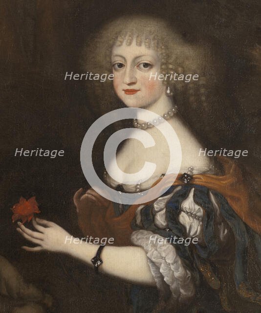 Fredrika Amalia, 1649-1704, Princess of Denmark, Duchess of Holstein-Gottorp, c.1670. Creator: Jurgen Ovens.