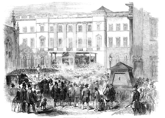 The Edinburgh Election, 1856.  Creator: Unknown.