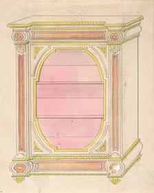 Cabinet Design, 19th century. Creator: Anon.