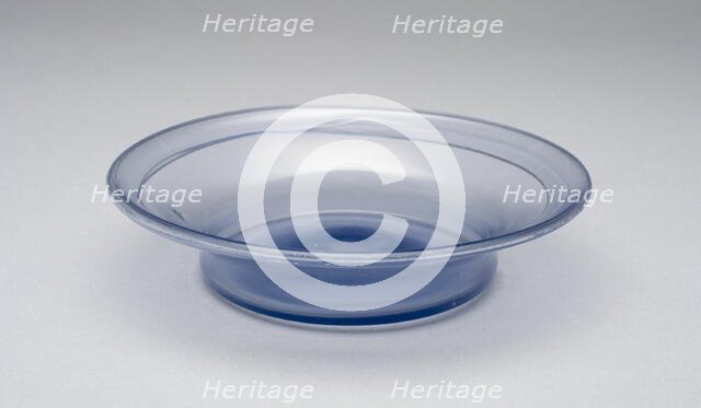 Bowl, c. 1825. Creator: Mantua Glass.