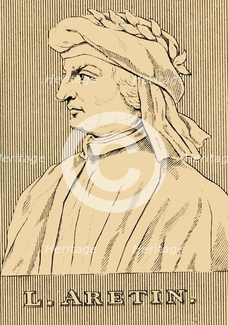 'L. Aretin', (1370-1444), 1830. Creator: Unknown.