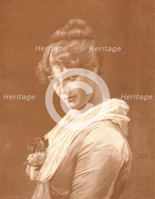 ''"Gladys" after A. Seifert', 1890. Creator: F.Feldweg.